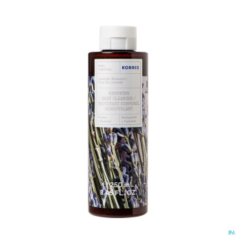 Korres kb gel douche nett. corporel lavande  250ml
