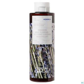 Korres kb gel douche nett. corporel lavande  250ml