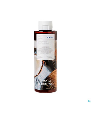 Korres kb gel dche nett. corps eau noix coco 250ml