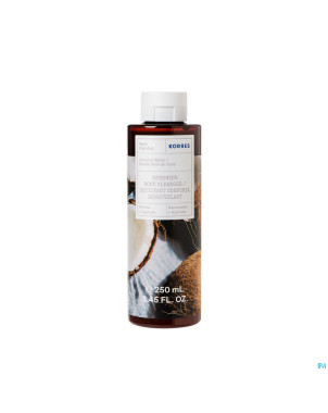 Korres kb gel dche nett. corps eau noix coco 250ml