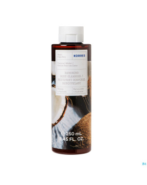 Korres kb gel dche nett. corps eau noix coco 250ml
