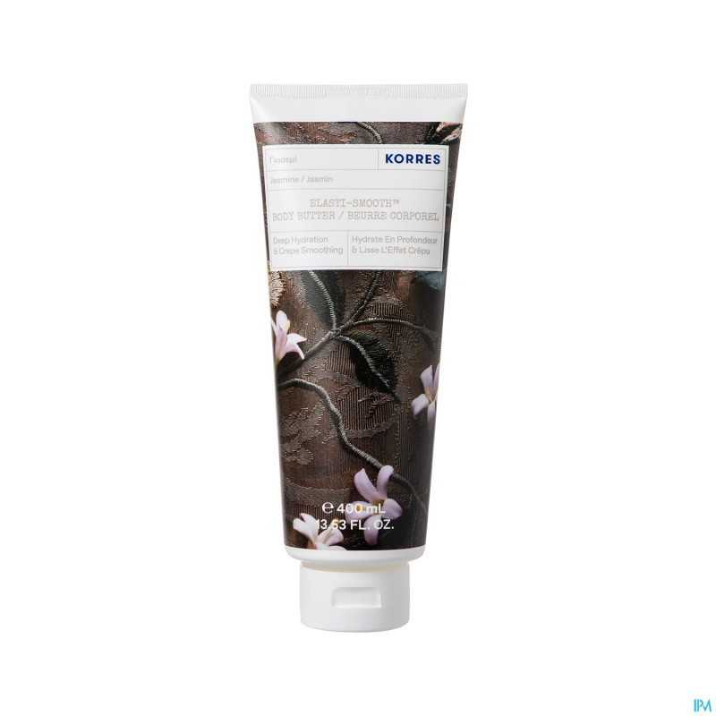 Korres kb beurre corps elasti-smooth jasmin  125ml