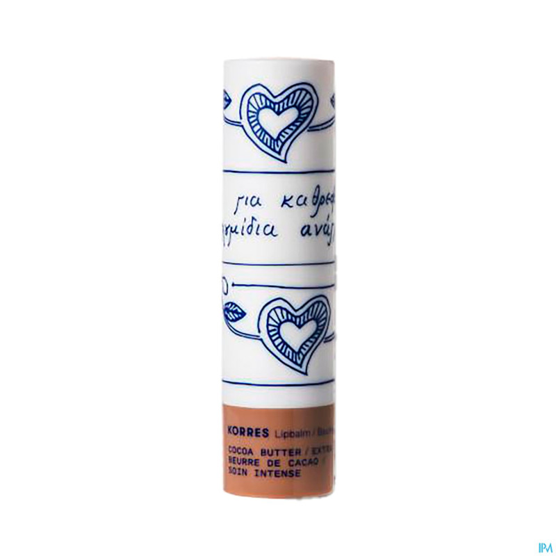 Korres km lip balm extra care cocoa    4,5g