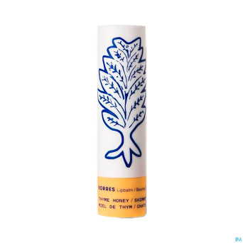 Korres km lip balm shimmery thyme honey    4,5g