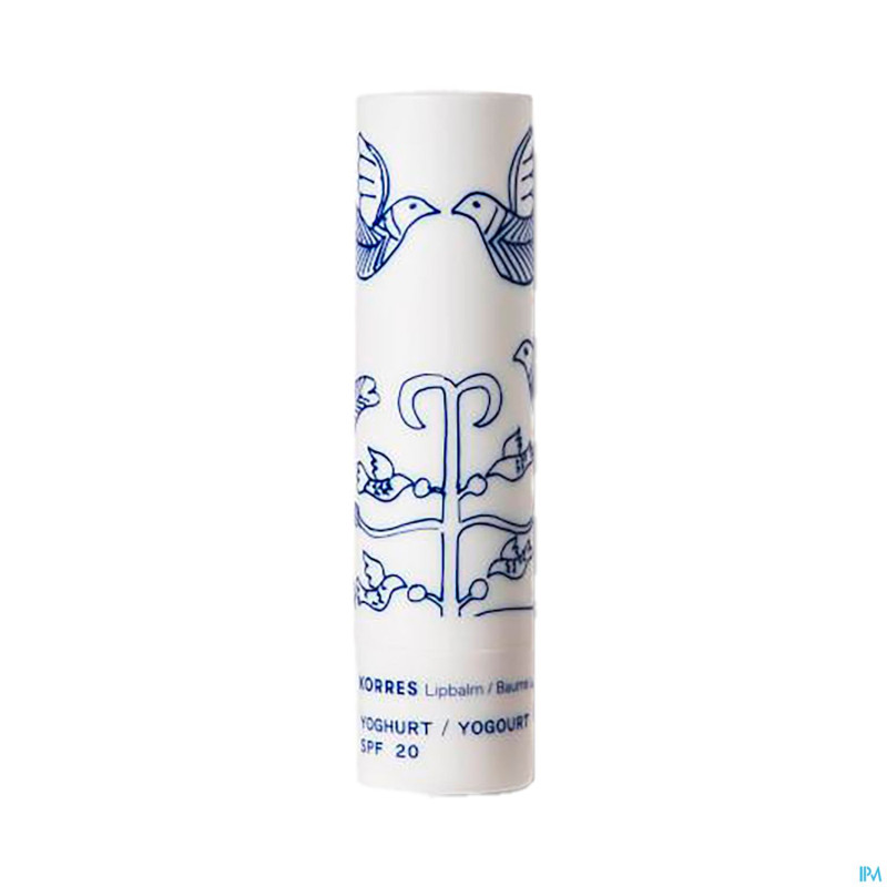 Korres km lip balm ip20 yoghurt    4,5g