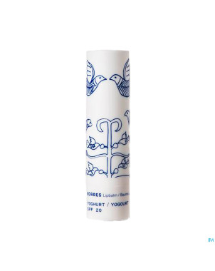 Korres km lip balm ip20 yoghurt    4,5g