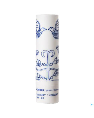 Korres km lip balm ip20 yoghurt    4,5g