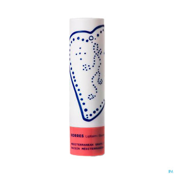 Korres km lip balm tinted mediterranean gape  4,5g