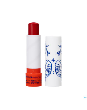 Korres km lip balm tinted rose sauvage    4,5g