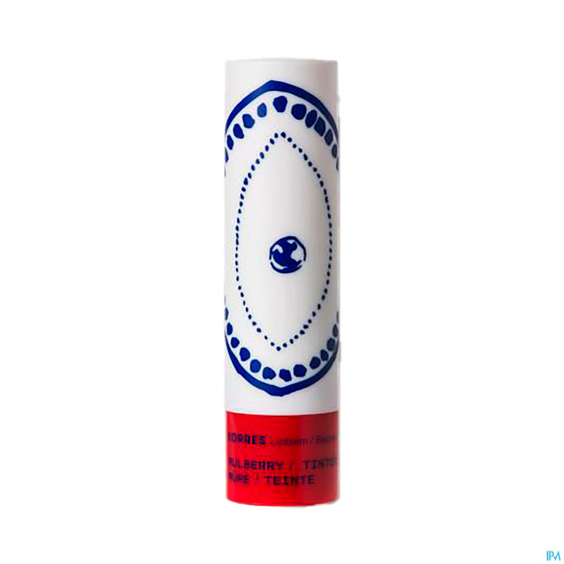 Korres km lip balm tinted mulberry    4,5g