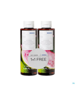 Korres kb nettoyant corporel goyave    1+1