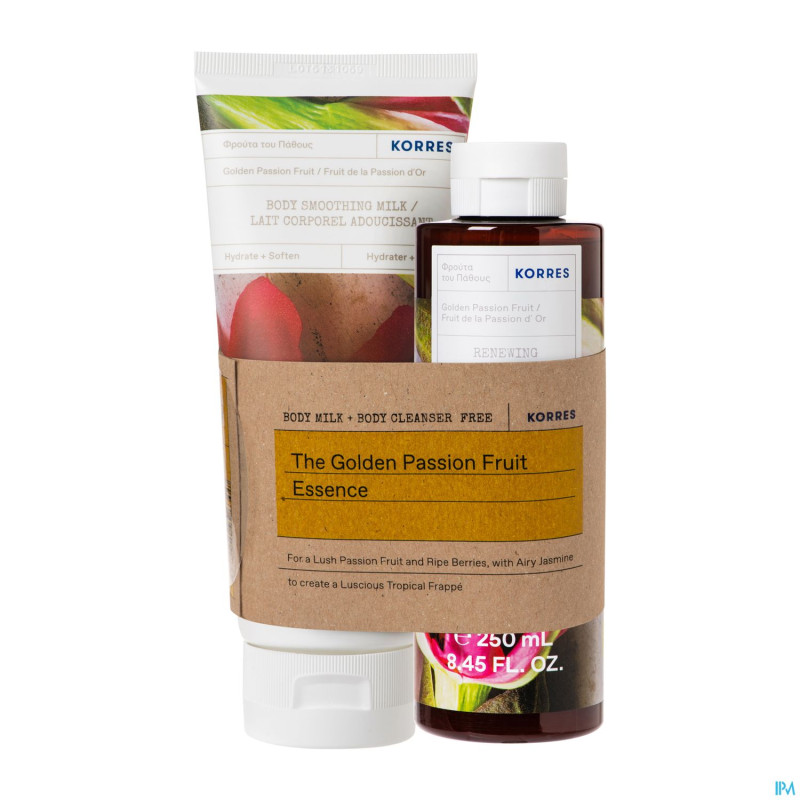 Korres kb lait & nett.corporel fruit passion grat.