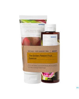 Korres kb lait & nett.corporel fruit passion grat.