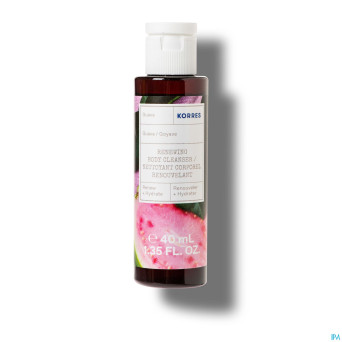 Korres kb gel douche nettoy. corporel goyave  40ml
