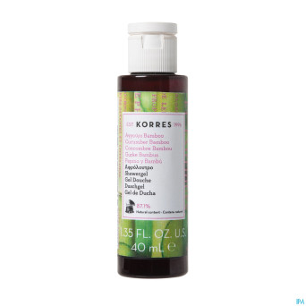 Korres kb gel douche nett.corps  conc. bambou 40ml