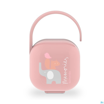 Suavinex memories boite sucette rose