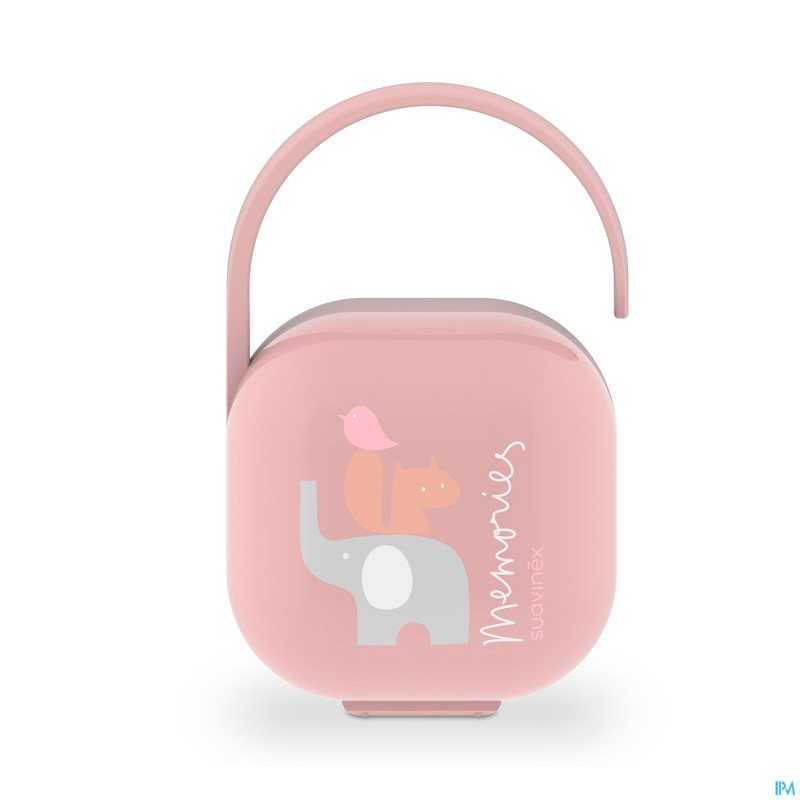 Suavinex memories boite sucette rose