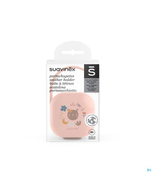 Suavinex forest boite sucette rose