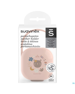 Suavinex forest boite sucette rose