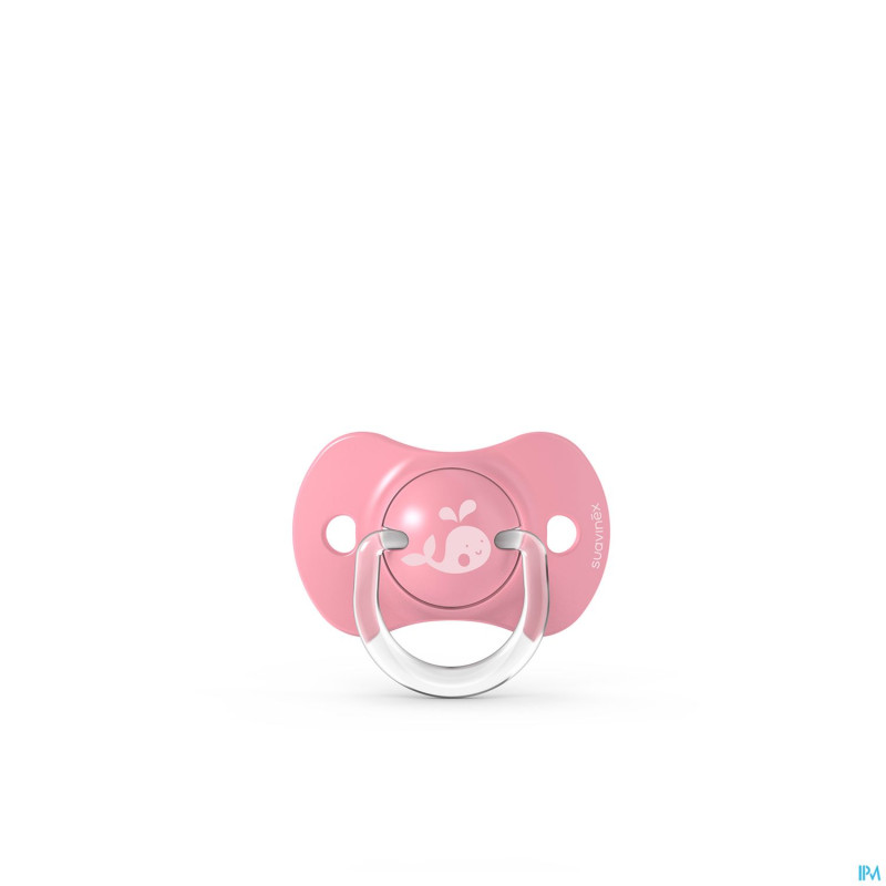 Suavinex memories sucette silic ana +18m pink duo