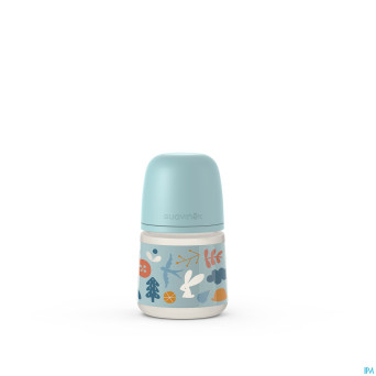 Suavinex forest biberon slow 150ml blue