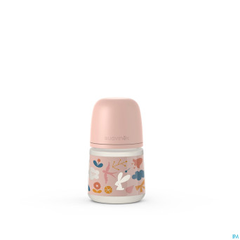 Suavinex forest biberon slow 150ml pink
