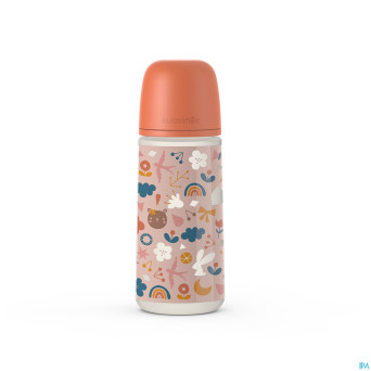 Suavinex forest biberon large 360ml orange