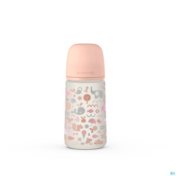 Suavinex memories biberon medium 270ml pink