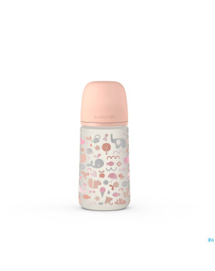 Suavinex memories biberon medium 270ml pink