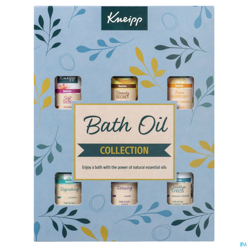 Kneipp coffret collection huiles bain