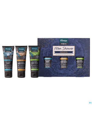 Kneipp coffret homme douche favorites