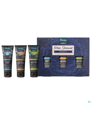 Kneipp coffret homme douche favorites