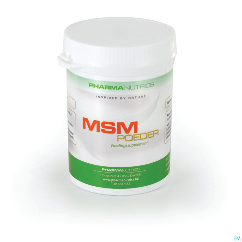Msm max pdr 250g    pharmanutrics