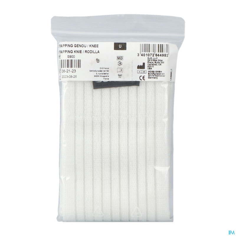 Donjoy strapping blanc genou