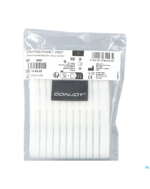 Donjoy strapping blanc pouce