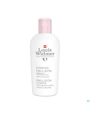 Widmer emulsion corps n/parf nf    200ml