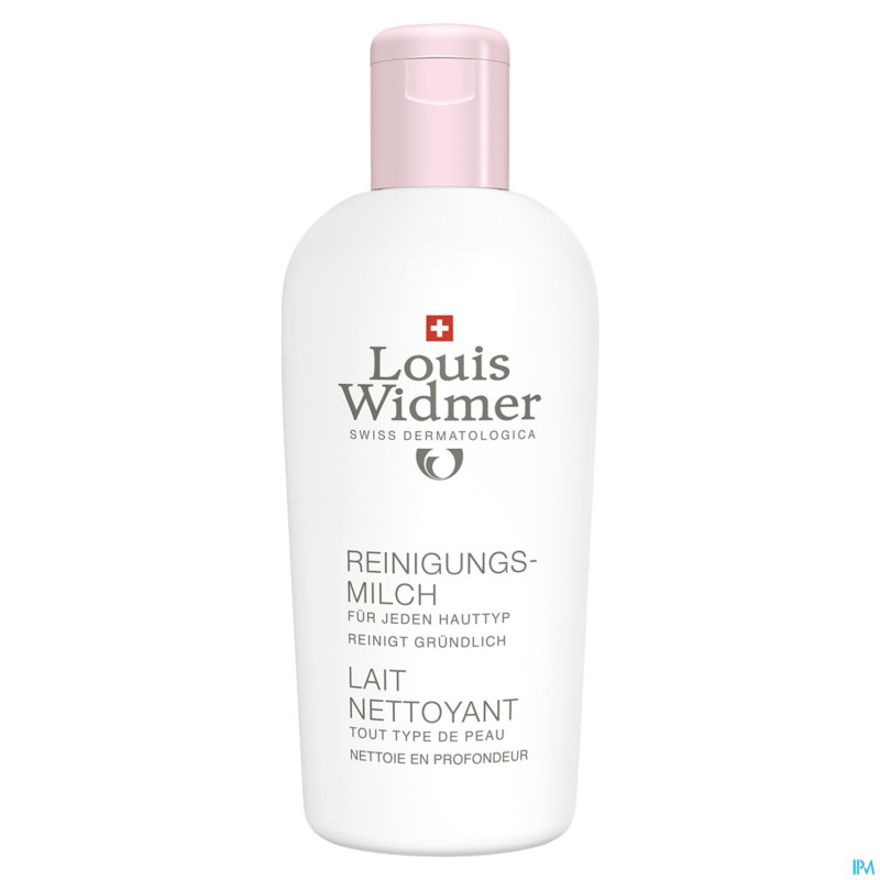 Widmer lait nettoyant parf nf    200ml