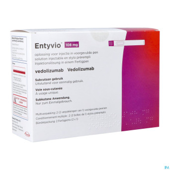 Entyvio 108mg sol inj stylo preremplie  2