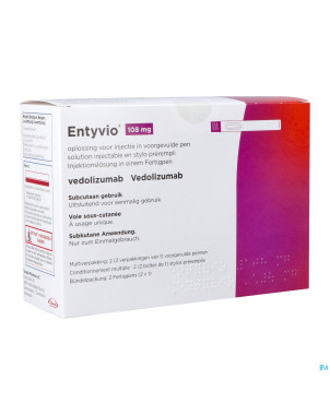 Entyvio 108mg sol inj stylo preremplie  2