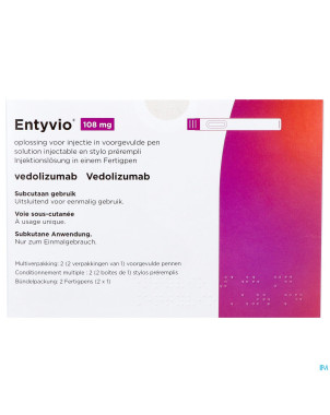 Entyvio 108mg sol inj stylo preremplie  2