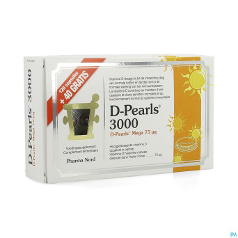 D-pearls 3000    caps 120+40