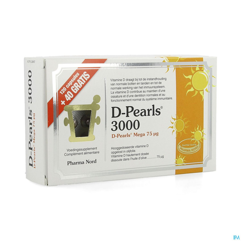 D-pearls 3000    caps 120+40