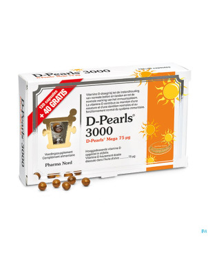 D-pearls 3000    caps 120+40