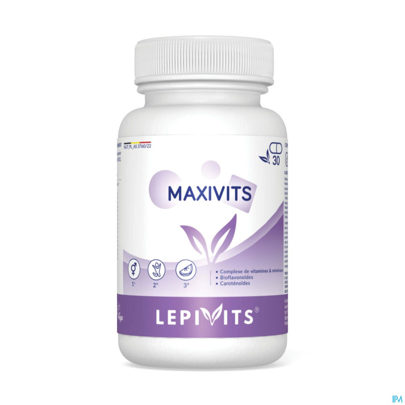 Maxivits pot v-caps 30 lepivits