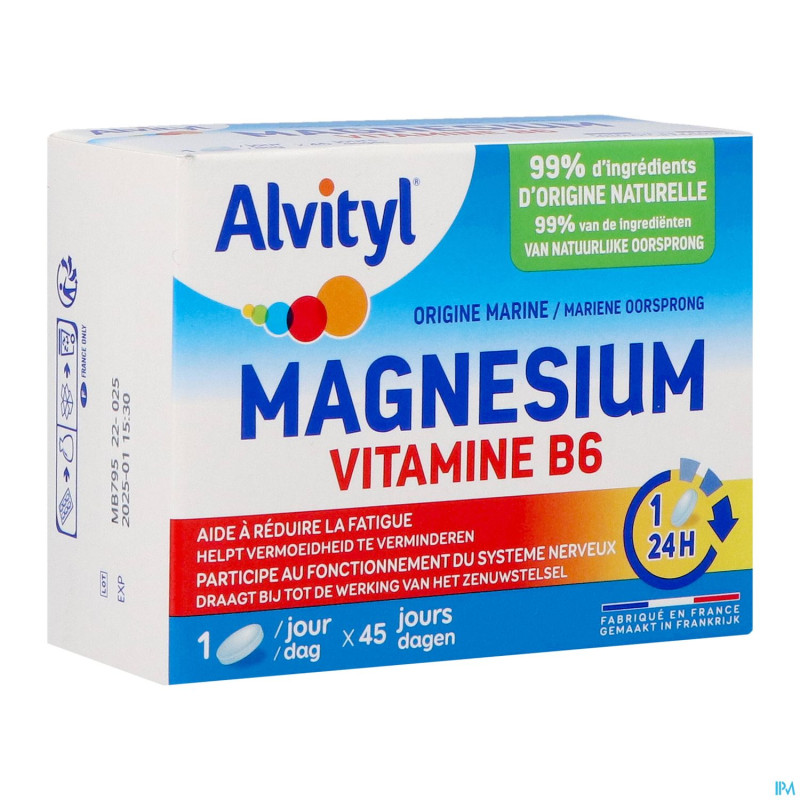 Alvityl magnesium vitamine b6 comp 45