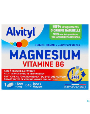 Alvityl magnesium vitamine b6 comp 45