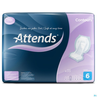 Attends contours pad 6 35