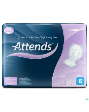 Attends contours pad 6 35