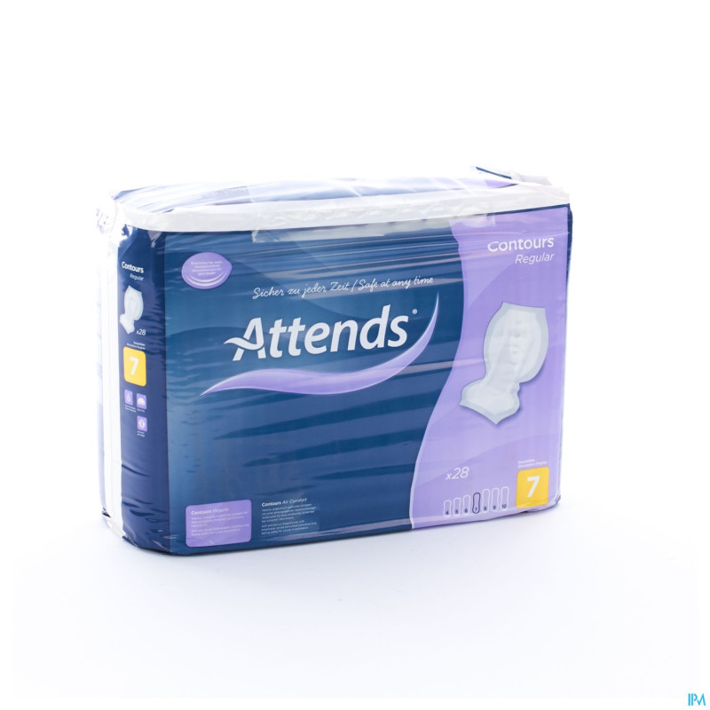 Attends contours pad 7 28