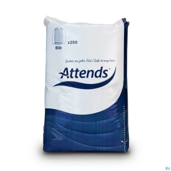 Attends disposable bib 250